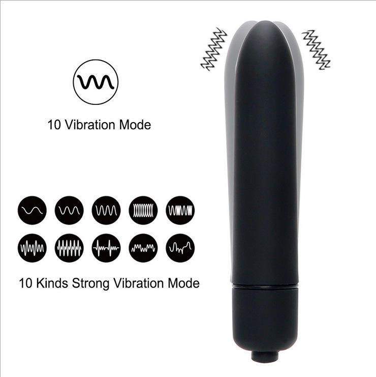 10-Speed Waterproof Mini Bullet Vibrator – Multi-Color Set