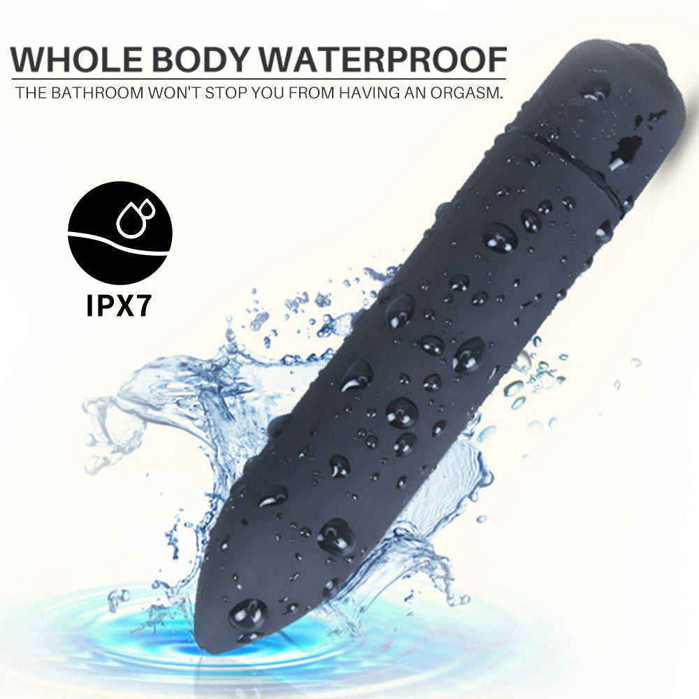 10-Speed Waterproof Mini Bullet Vibrator – Multi-Color Set